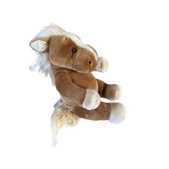 Breyer Paint Plush Horse Stuffed Animal Toy Brown Horseshoe on Foot 2007 14 in T - Picture 1 of 5